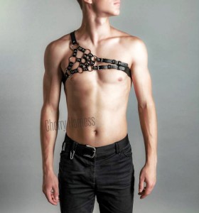 HARNESS  MĘSKI  OZDOBNY