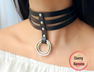 OBROŻA CHOKER NASZYJNIK 