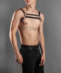HARNESS MĘSKI SZELKI UPRZĄŻ NA KLATKĘ